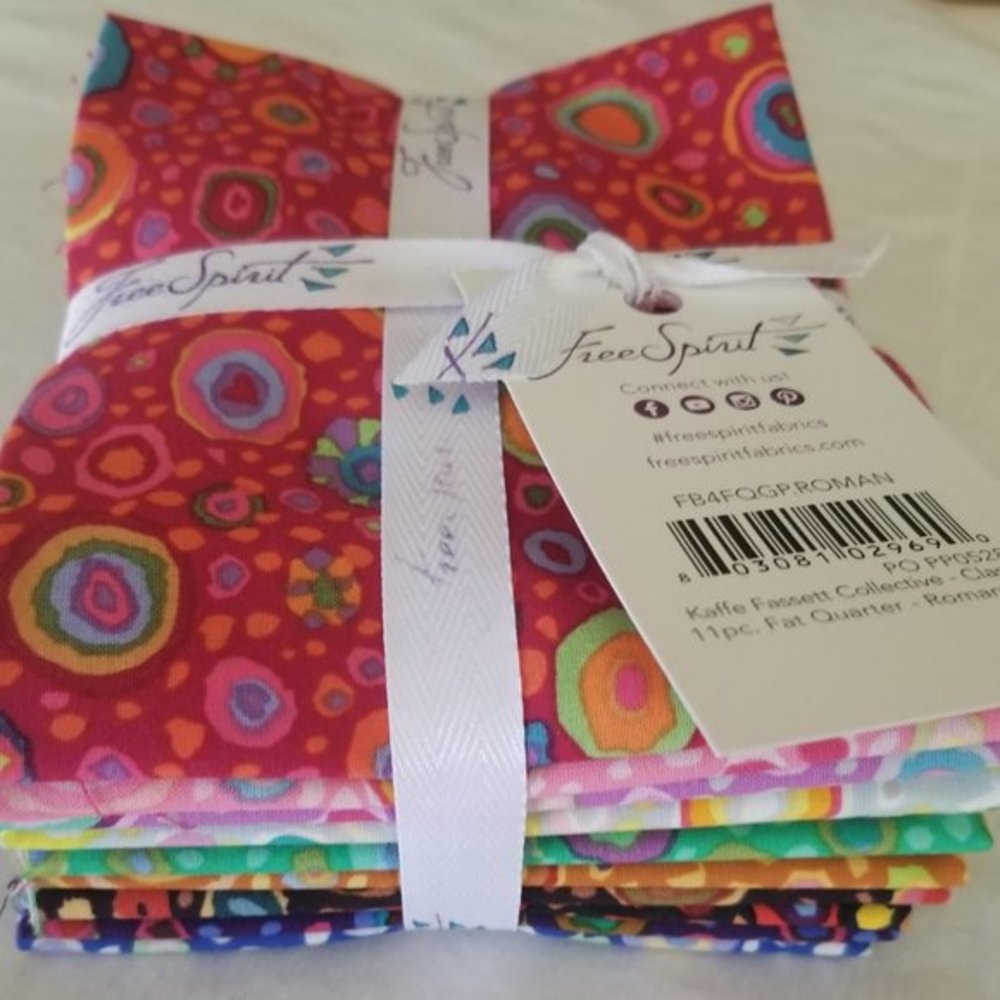Kaffe Fasset’s Roman Glass for Free Spirit Fabrics 11 Fat Quarters  NWT